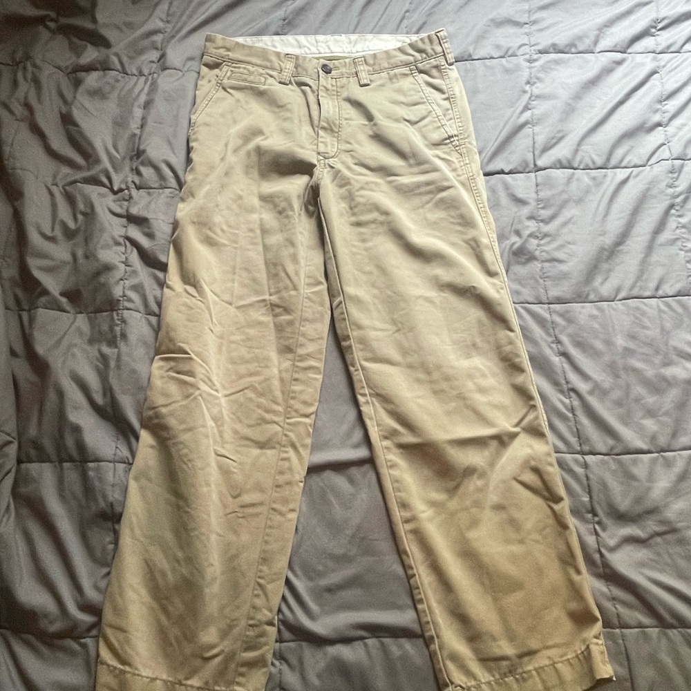 Haggar Mens Life Khaki Pants